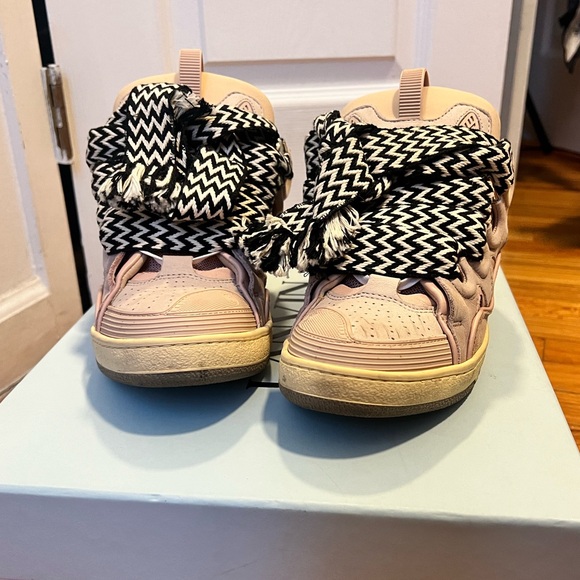 Pink Lanvin Sneakers - Picture 4 of 7